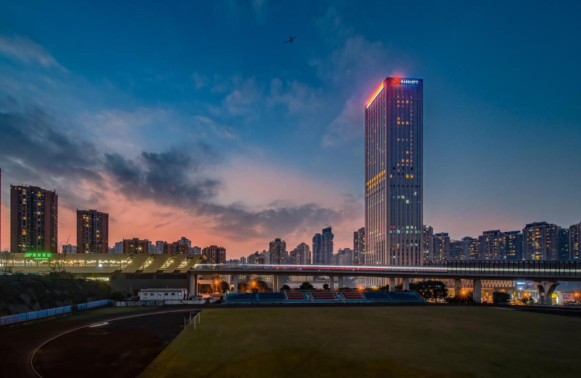 Chongqing Marriott Hotel Kültér fotó