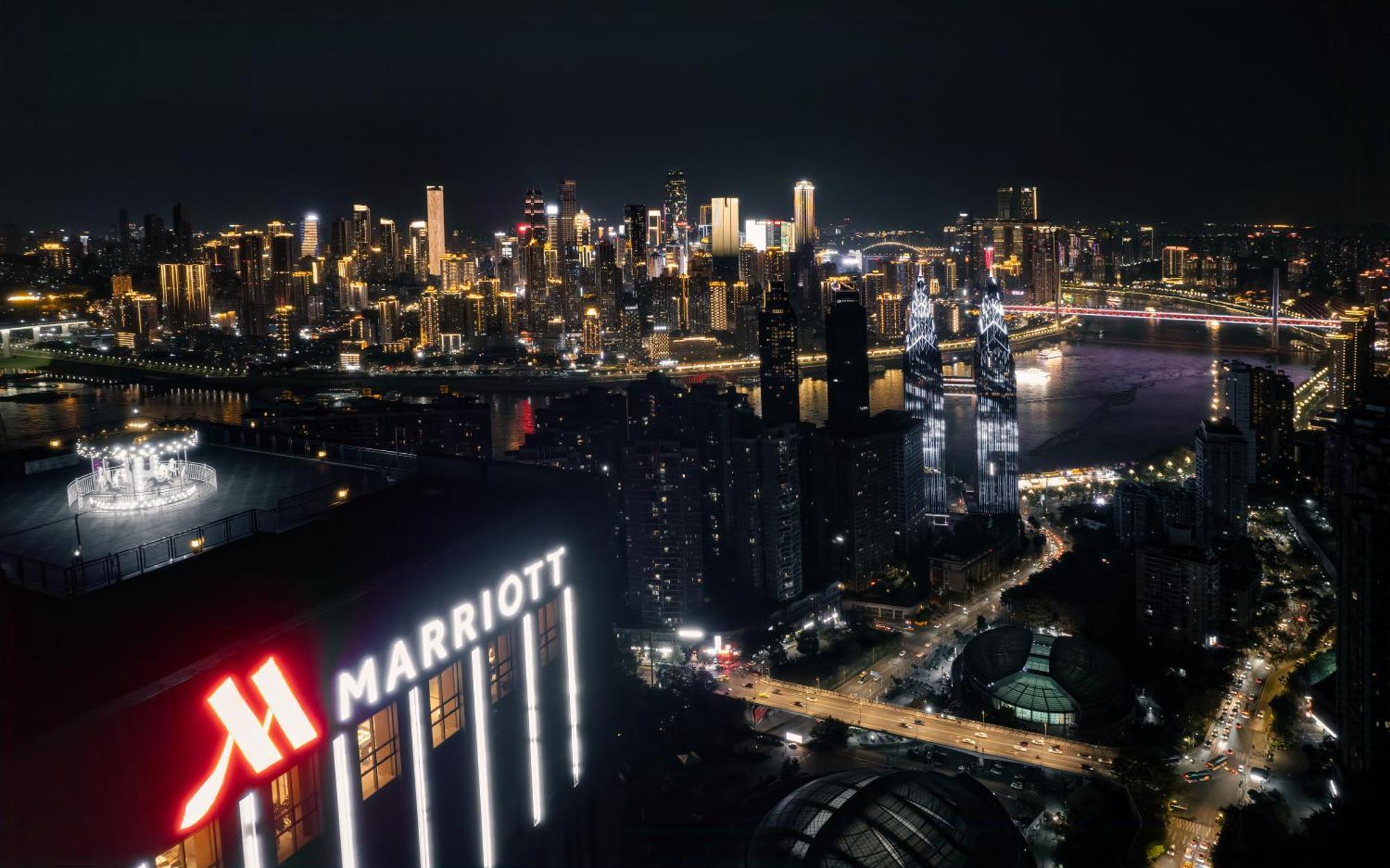 Chongqing Marriott Hotel Kültér fotó